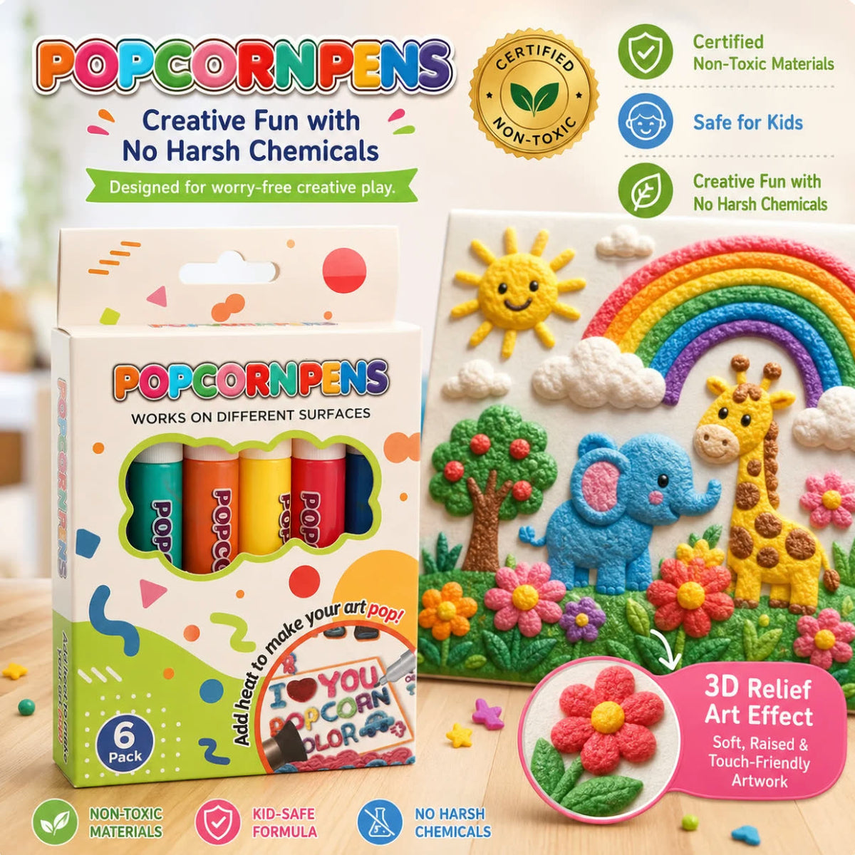 3D Puff Art Pens
